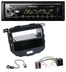 Pioneer Bluetooth USB DAB MP3 Autoradio für Hyundai i10 2008-2013 Rubber Touch - Bild 1 von 7