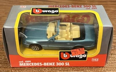 Bburago 1:43 Mercedes-Benz 300 SL Convertible Aqua 4109 Foto 1 de 4