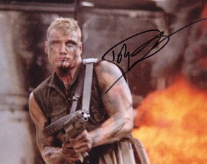 DOLPH LUNDGREN SIGNED PHOTO (1) RED SCORPION - Picture 1 of 1