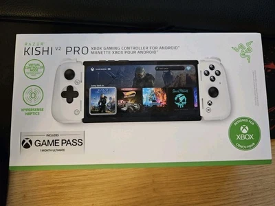 CONTROLADOR GAMING RAZER KISHI V2 PRO XBOX PARA ANDROID Blanco - NUEVO PRECINTADO Foto 1 de 4