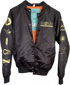 ARCADE FIRE Bomber Tour Jacket EVERYTHING NOW 2017 - (XS) Rare - Picture 1 of 4