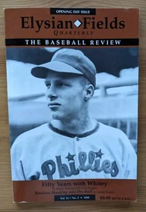 Elysian Field Quarterly 1999 50 Years With Robin Roberts Old Ballparks Rookies - Imagen 1 de 5