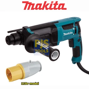 Makita HR2630 110V SDS Hammerbohrer 800w Bohrer, Hammer & Meißel 3 Jahre Garantie - Bild 1 von 2