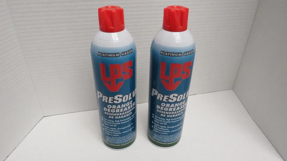 LPS PreSolve Orange Degreaser 15 Oz High Performance Grease Oil Remover 01420