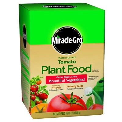 Miracle-Gro Water Soluble Tomato Plant Food 18-18-21, 1.5 lb. - Image 1 of 2