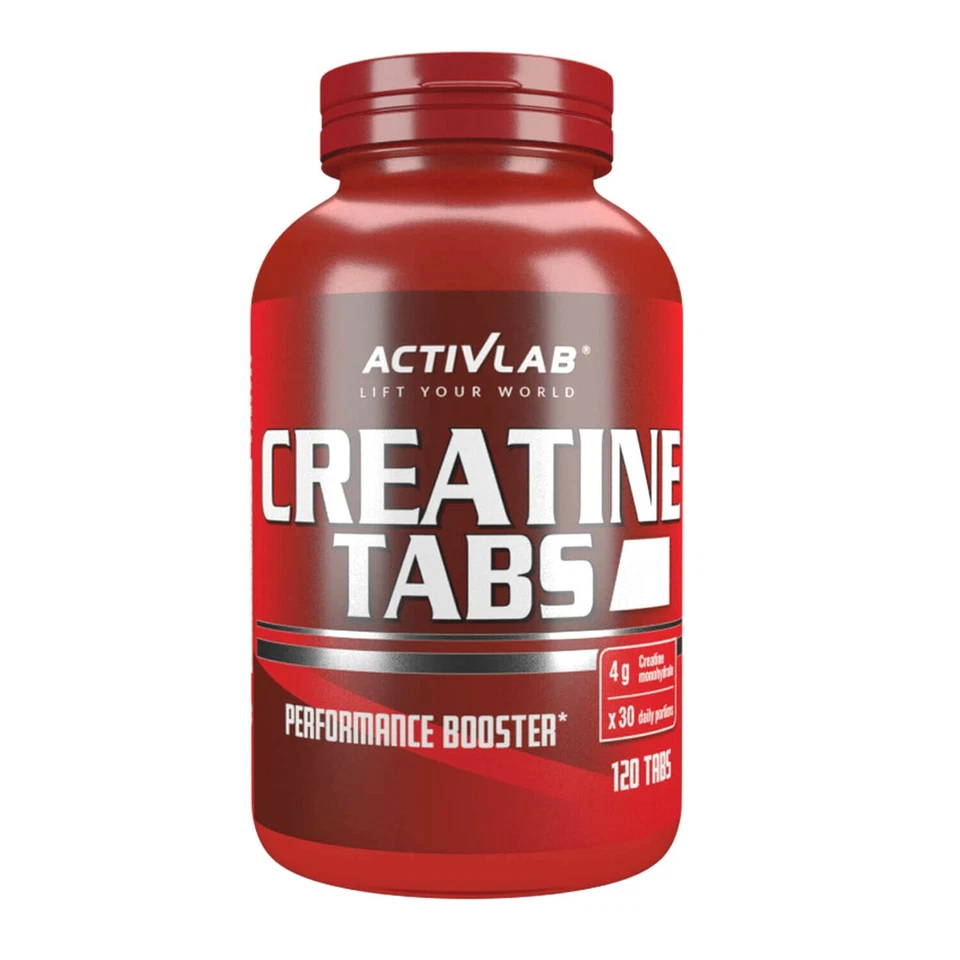 ActivlaB Creatine Tabs 120 Tablets 1000mg Pure Creatine Monohydrate Muscle Gain