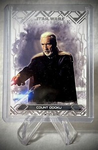 2017 STAR WARS - Count Dooku - Topps Masterwork Base Card #6