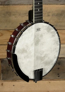 Banjo Washburn Americana B6 6 cuerdas espalda abierta natural - Imagen 1 de 8