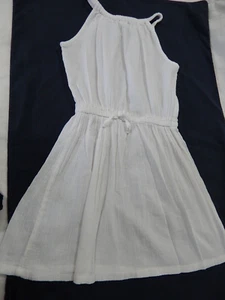 Janie and Jack Girls size 5/5T White Gauze Swim Cover Matches everything Summer - Picture 1 of 5