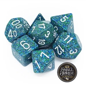 Chessex CHX25316 Speckled Polyhedral SEA 7-Die Set - D&D. Boxed - NEW - Picture 1 of 2