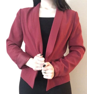 Halogen Maroon Blazer - Picture 1 of 4