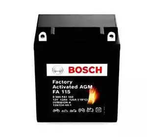 BATTERIA BOSCH GEL YB12A-A HONDA Transalp XL 600V 600 1987 2000 - Imagen 1 de 1