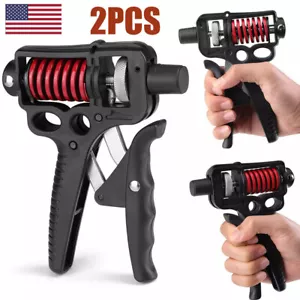 Hand Grip Forearm Power Strengthener Strength Gripper Finger Exerciser Trainer - Picture 1 of 17