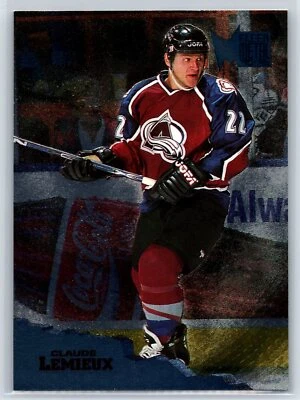1995-96 Metal Claude Lemieux Colorado Avalanche #34 - Image 1 of 2