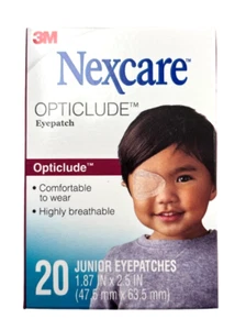 Opticlude Eye Patch JUNIOR Nexcare - 20 Pcs - Picture 1 of 2
