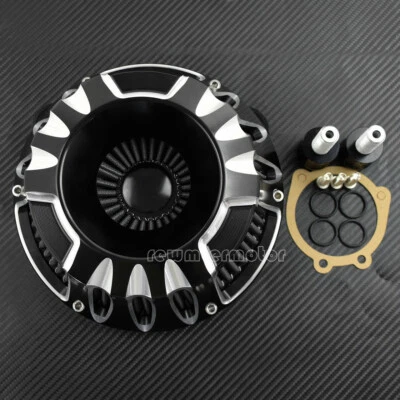 Hollow Air Cleaner Intake Gray Filter Fit For Sportster XL 883 1200 2004-2020 - Image 1 of 4