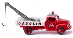 WIKING - Camion di recupero rosso e bianco - OPEL blitz Gasolin - 1/87 - WIK0... - Foto 1 di 1