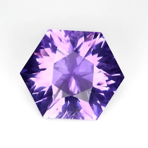 6.95 Cts Purple Amethyst Fancy Precision Cut Natural Loose Gemstone Bolivia - Imagen 1 de 1