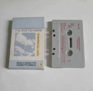 THE PRETENDERS MESSAGE OF LOVE CASSETTE TAPE SINGLE WARNER WEA REAL 1981 - Picture 1 of 1