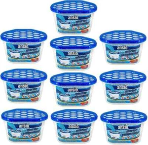 ANSIO 500ml Dehumidifiers (Pack of 10), Damp,Mould&Moisture-Home Bedroom Kitchen - Picture 1 of 2