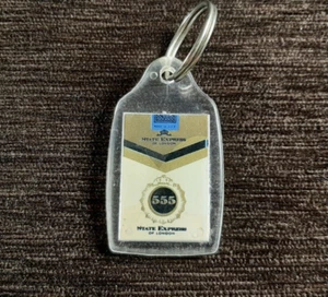 Old keychain, advertising. English Cigarettes 555 State Express of London - Picture 1 of 12