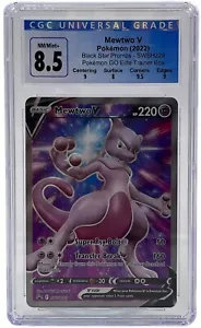 2022 Pokemon Go Mewtwo V Black Star Promo SWSH229 CGC 8.5 MINT - Bild 1 von 4