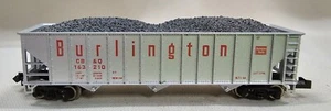 Atlas scala N Chicago, Burlington & Quincy Railroad 3 baie auto tramoggia 100 tonnellate - Foto 1 di 6