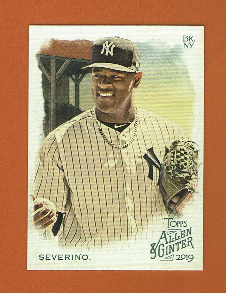 2019 Topps Allen & Ginter Luis Severino #140 New York Yankees - Image 1 of 1