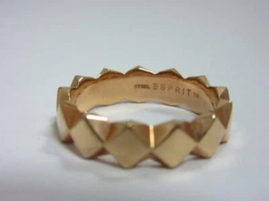 Geschäftsauflösung - Esprit - Vergoldeter Ring in mod. Form (925er) S1573 - Picture 1 of 2