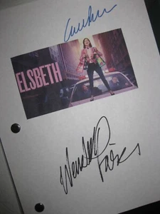 Guión de TV piloto firmado por Elsbeth x2 Carrie Preston Wendell Pierce reimpresión reproducción - Imagen 1 de 1
