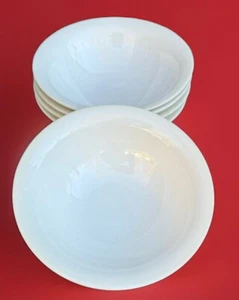 5er Set MSE Martha Stewart weißlich kleine Suppe Salat Müslischalen - Bild 1 von 9