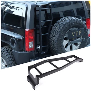 Escalera de techo trasera plegable puerta trasera escalera de peldaños para Hummer H3 2003-09 - Imagen 1 de 12