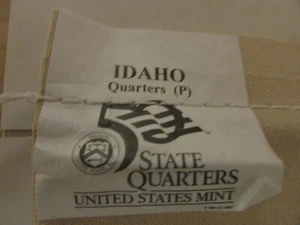 $25 Unopened Mint bag of 2007-P Idaho State Quarters - Picture 1 of 3