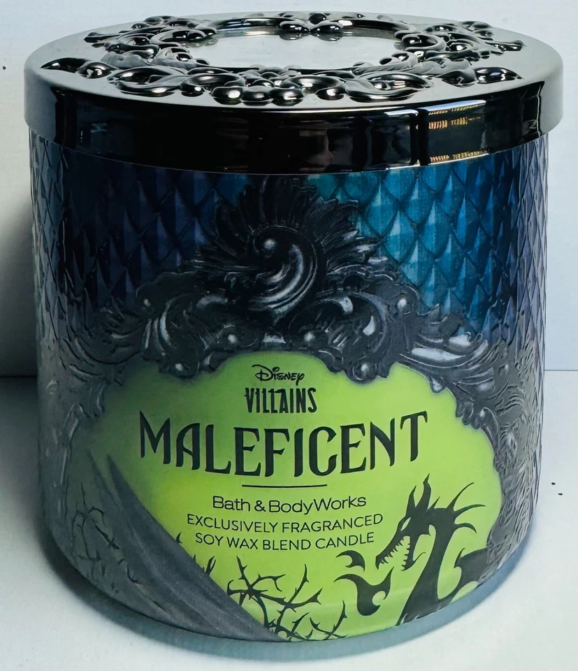 Bath and Body Works Disney Villains Maleficent 3 Wick Candle