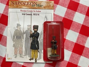 BOX Del Prado Napoleon at War Booklet 42 Ural Cossack 1812-14 Russian Cavalry - Picture 1 of 12