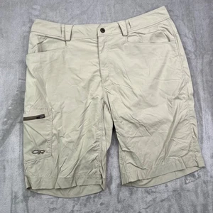 Outdoor Research Equinox Shorts Mens 32 Kahki Cargo Gorpcore Outdoors 11” Inseam - Picture 1 of 14