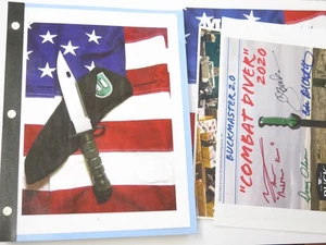 Prototype Print Buck 188 Knife Phrobis M9 Bayonet History Book by Richard Neyman - Picture 1 of 12