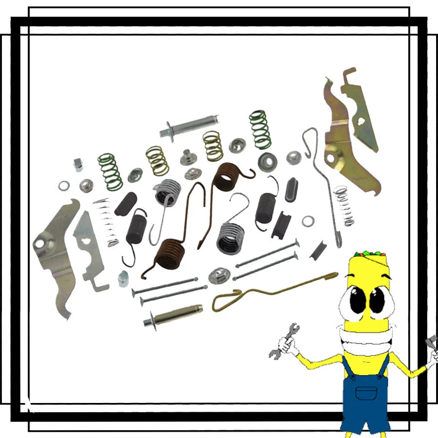 Complete Rear Brake Drum Hardware Kit for Buick Riviera 1971-1974 w/ Rear Drums - Image 1 of 1