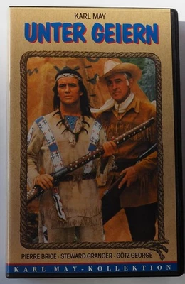 Unter Geiern von Karl May VHS Video mit Pierre Brice, Steward Granger, Götz Geo - Bild 1 von 4