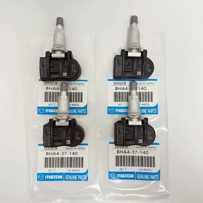 4x Tire Pressure Sensor TPMS OEM BHA4-37-140 for Mazda 3 5 6 CX7 CX9 RX8 315MHz - Image 1 of 4