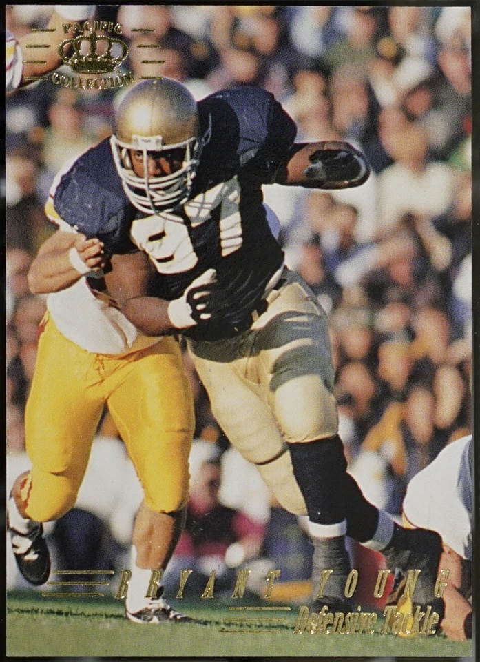 1994 Pacific Football Bryant Young #450 NM - Image 1 of 1