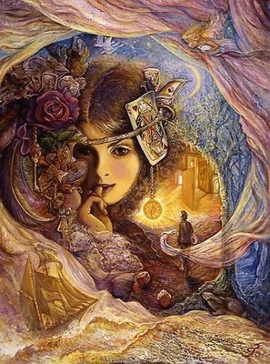 罕见全新 Josephine Wall Serendipity 750 PC 拼图 — 第 1/3 张图片