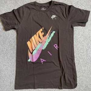 Nike Air T-shirt Black Neon Orange,green, And Purple Boys XL - Picture 1 of 3