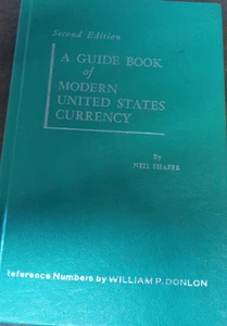 1967 Whitman Guide Book Modern United States Currency Neil Shafer Reference Book - Picture 1 of 3