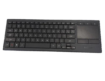 Logitech K830 Wireless Illuminated Touchpad Keyboard No Dongle - image 1 of 4