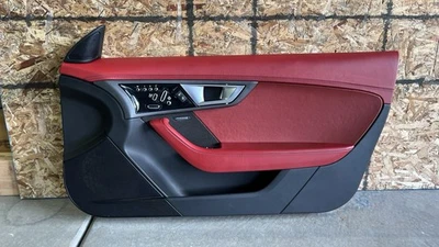 2017 Jaguar F Type Right Interior Door Panel - Red - Fair Condition - Image 1 of 4