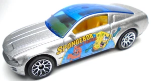 2004 MATCHBOX SPONGEBOB FORD MUSTANG GT CONCEPT SILVER DIECAST 2 7/8" CAR - Picture 1 of 6