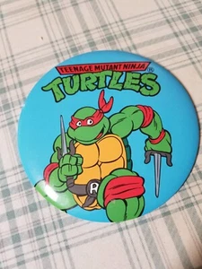 Huge 6" Teenage Mutant Ninja Turtles Button - Picture 1 of 2