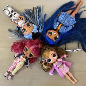 Lot Of 4 LOL Dolls Surprise Tween Girls OMG Fancy Gurl Cherry Downtown BB Doll - Picture 1 of 17