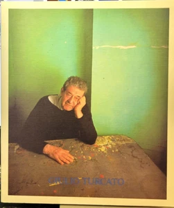Giulio Turcato - Blu Oltre - Giorgio Franchetti - seltenes Kunstausstellungsbuch - Bild 1 von 3